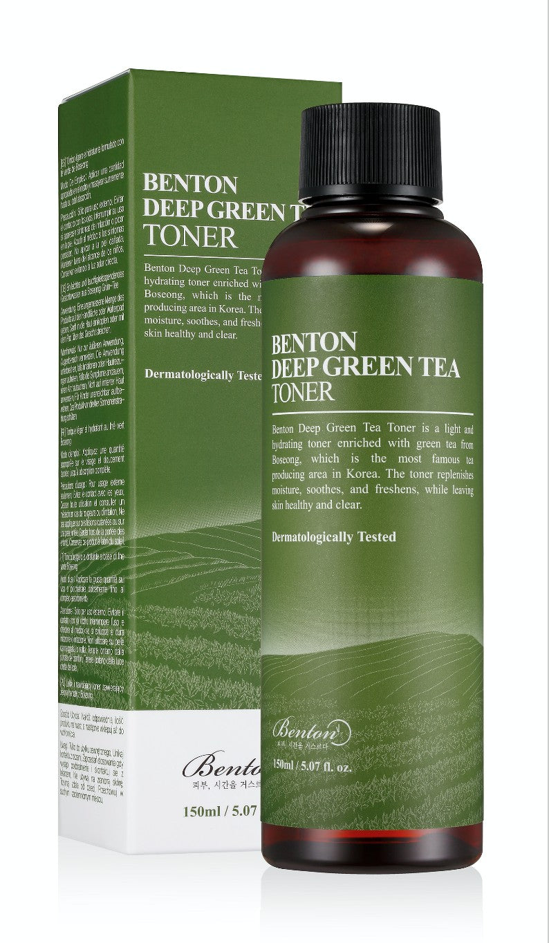 Benton Deep Green Tea Toner - Happy Skincare