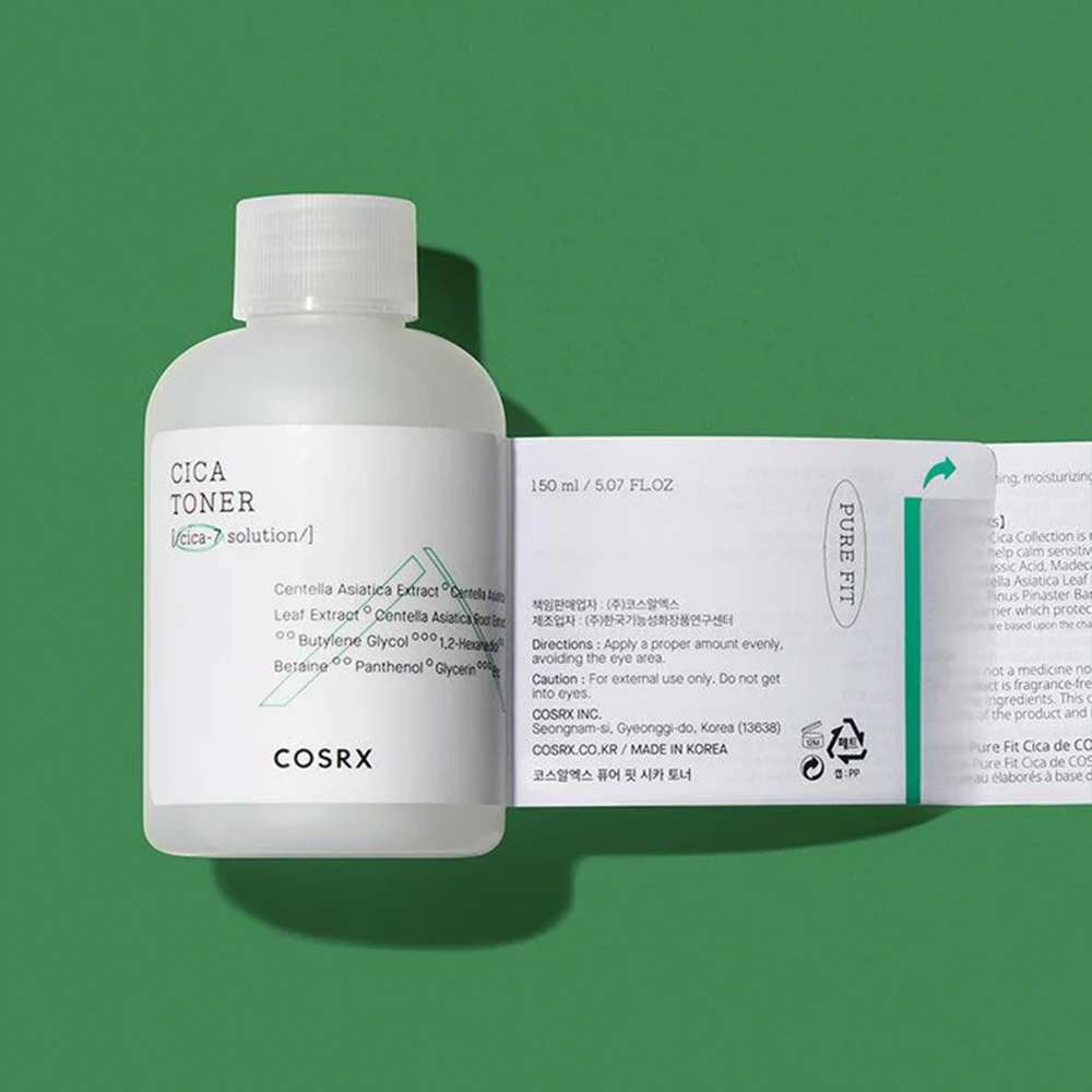 COSRX Pure Fit Cica Toner - Happy Skincare