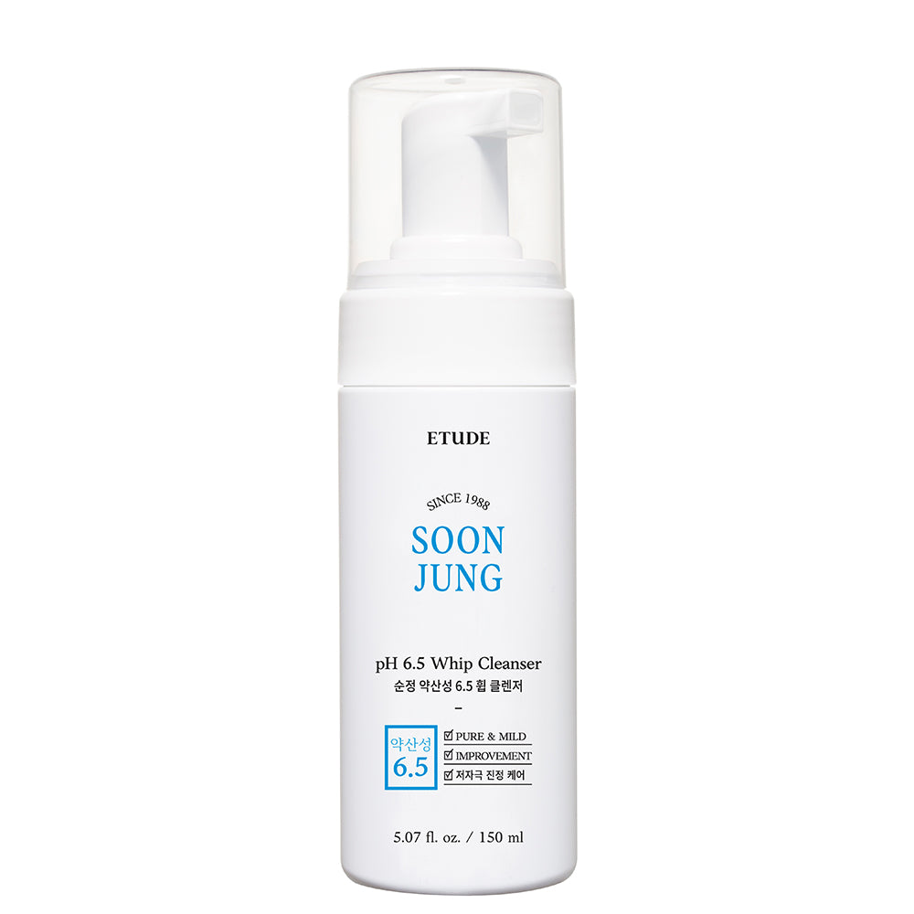 Etude SoonJung pH 6.5 Whip Cleanser - Happy Skincare